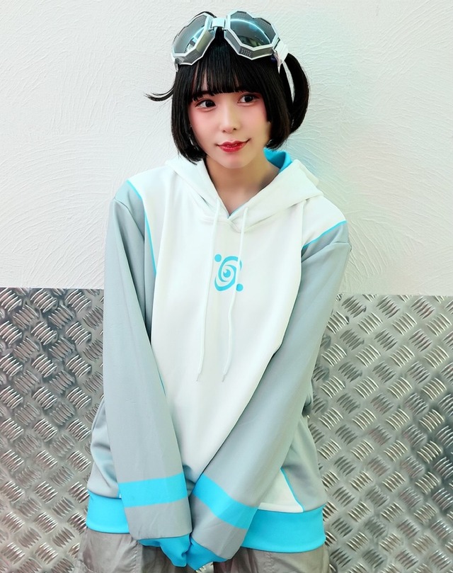 SPACE HOODIE【B.BLUE】 ／AIKA ELECTRONICS