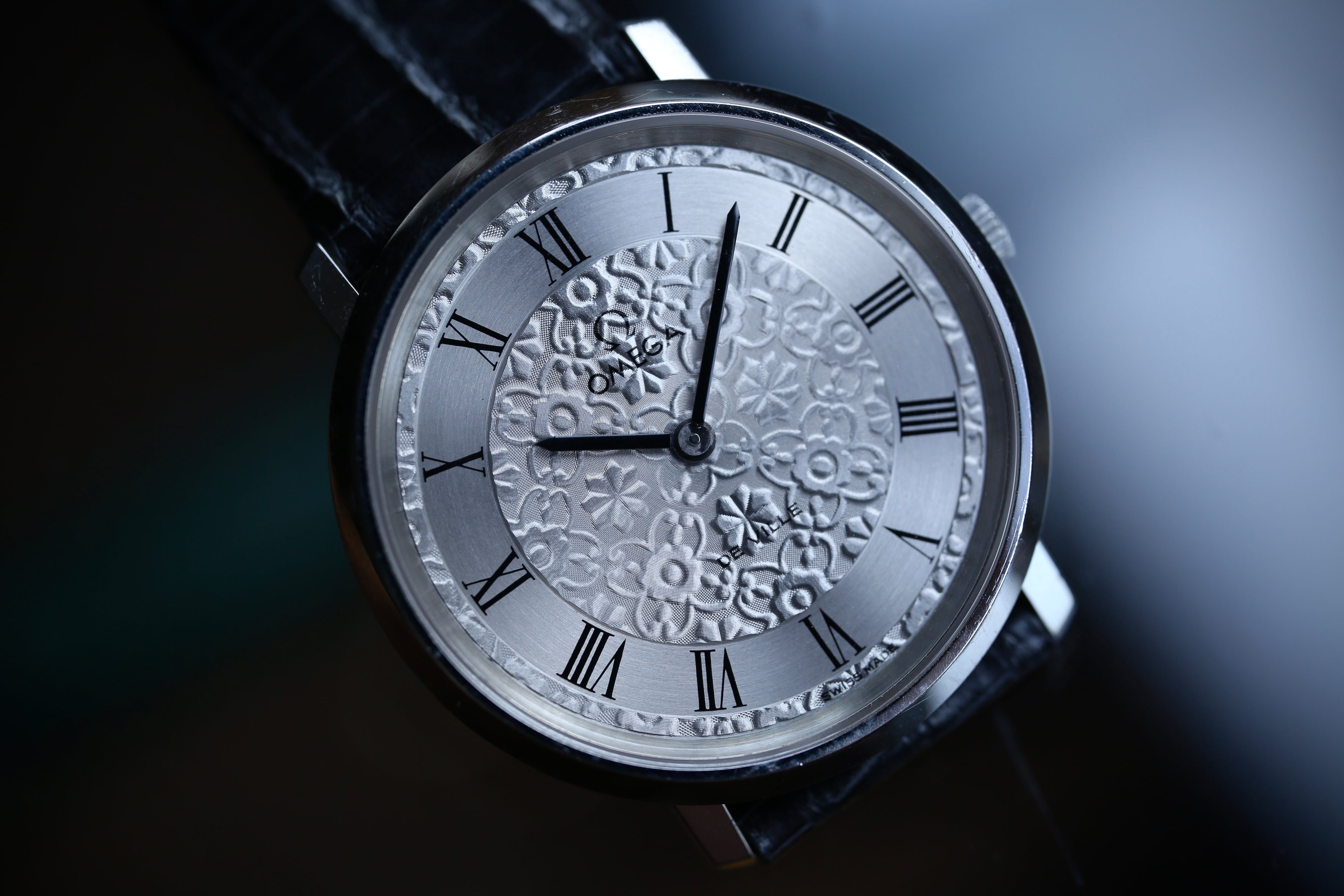 OMEGA】 1973年製 オメガ デビル フラワーレリーフ ノンデイト 手巻き