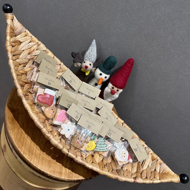 クリスマスミニクッキー型①