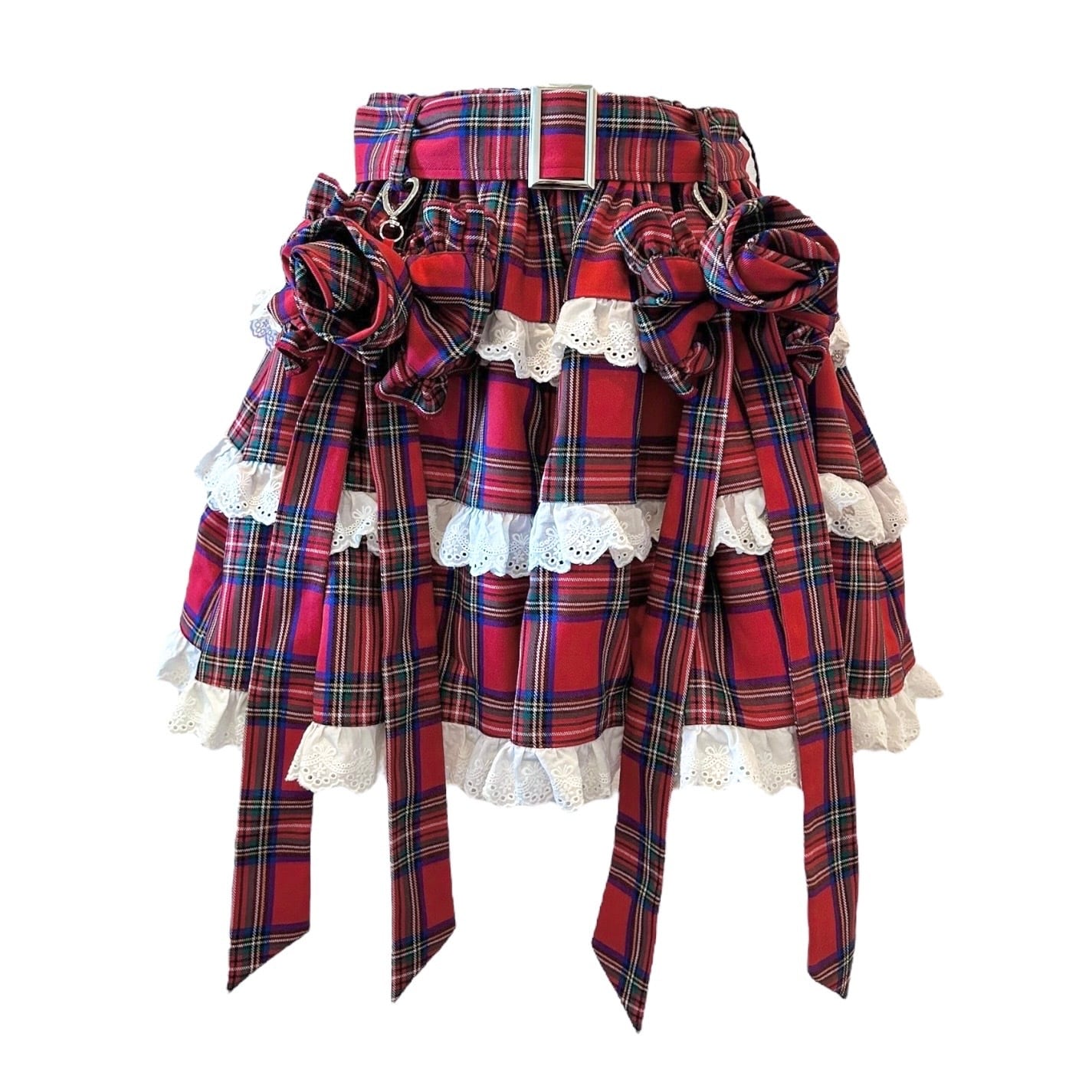 完売品 HEIHEI リボンローズブローチ　RED HEIHEI