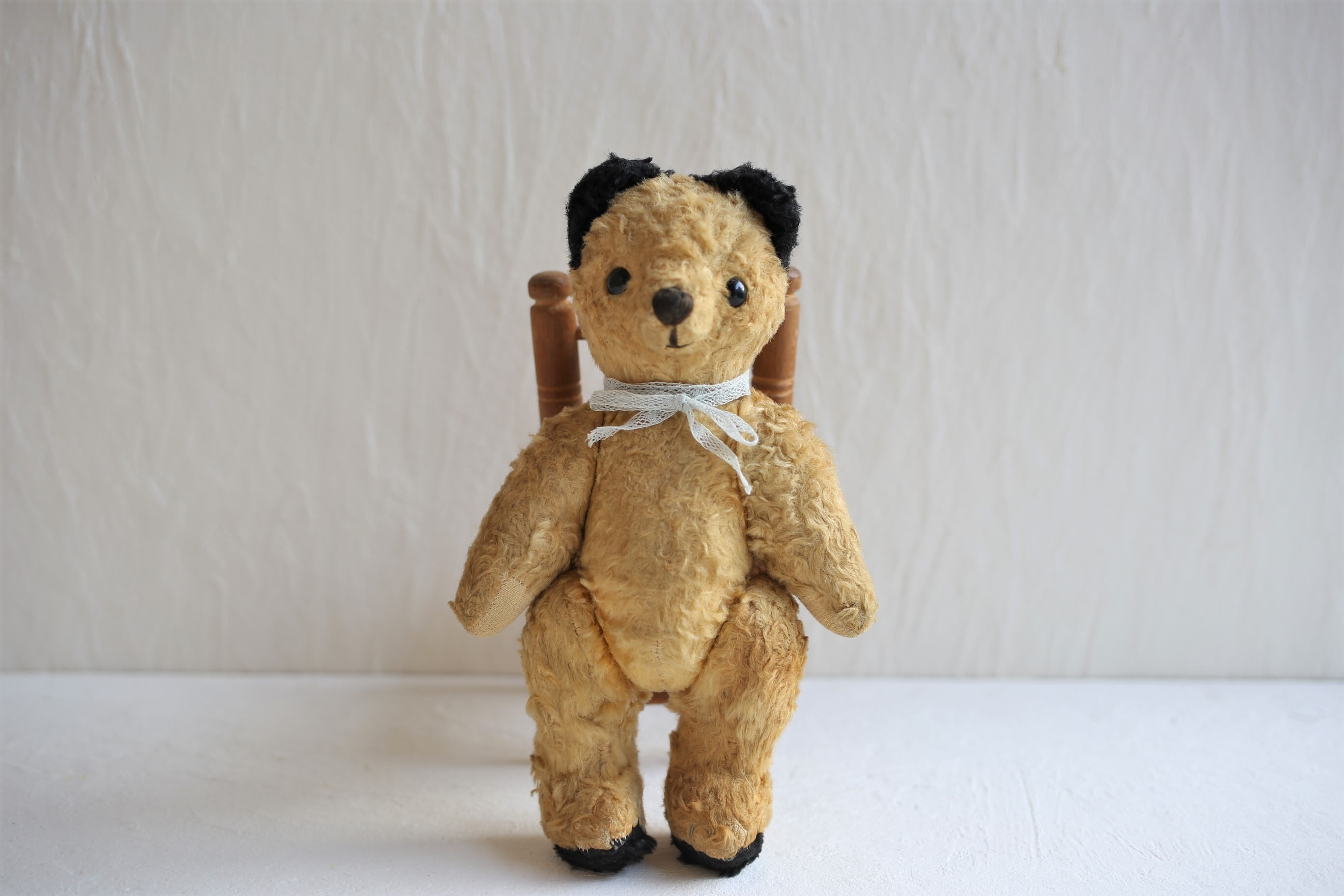 イギリス アンティーク ヴィンテージ スーティータイプ 小さなテディベア N-02832