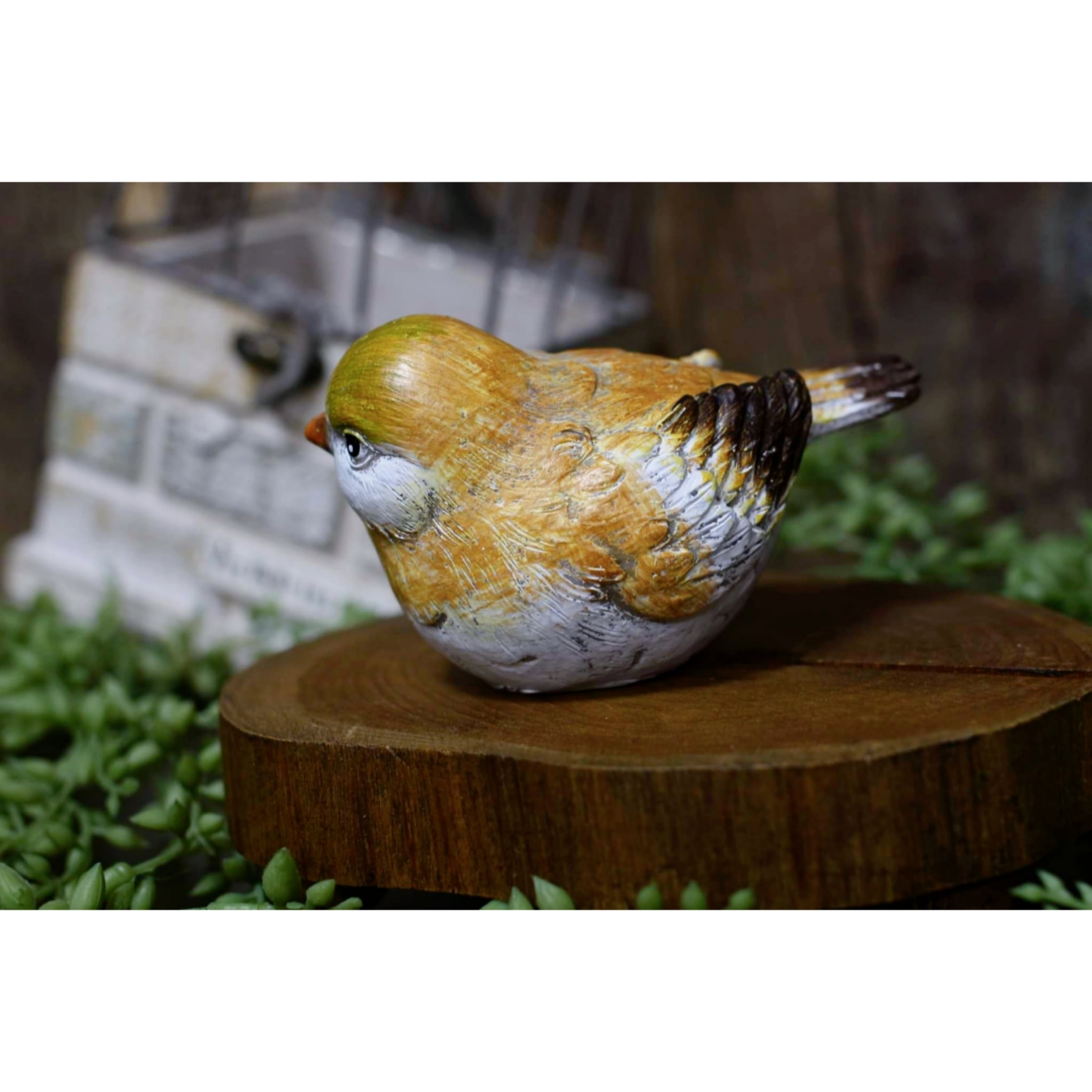 銅鳥置物 H-16cm 小鳥のオブジェ/座る鳥/小鳥の置物 C0pernicus | C0pernicus コペルニクス