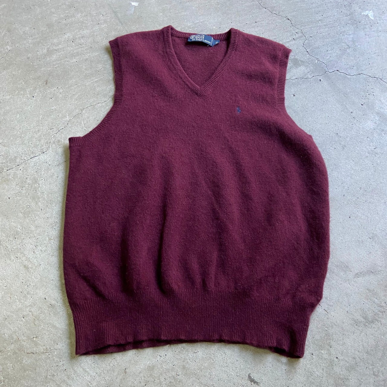 Polo by Ralph Lauren ポロバイラルフローレン Vネック ラムウール 