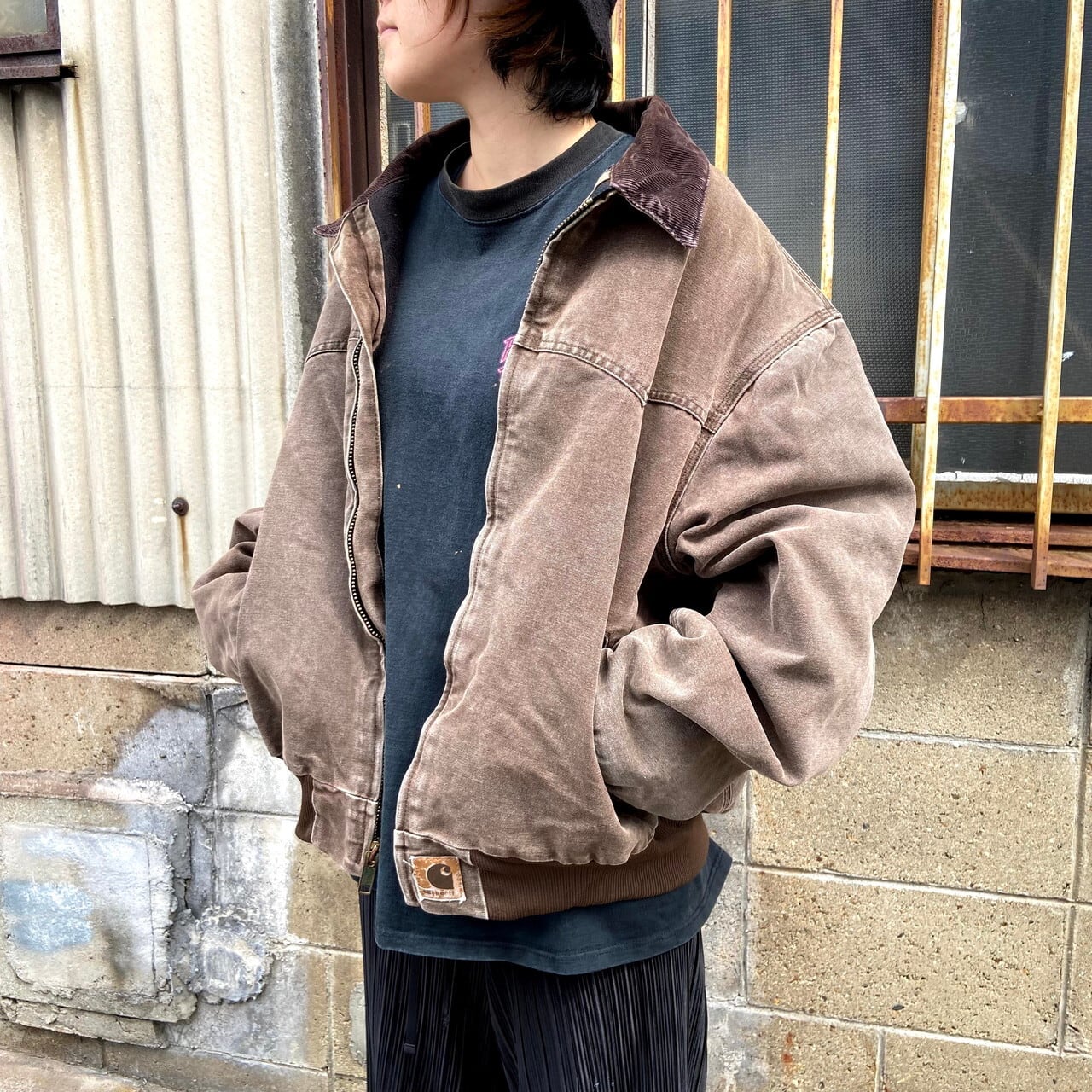 希少 USA製 80s carhartt サンタフェジャケット