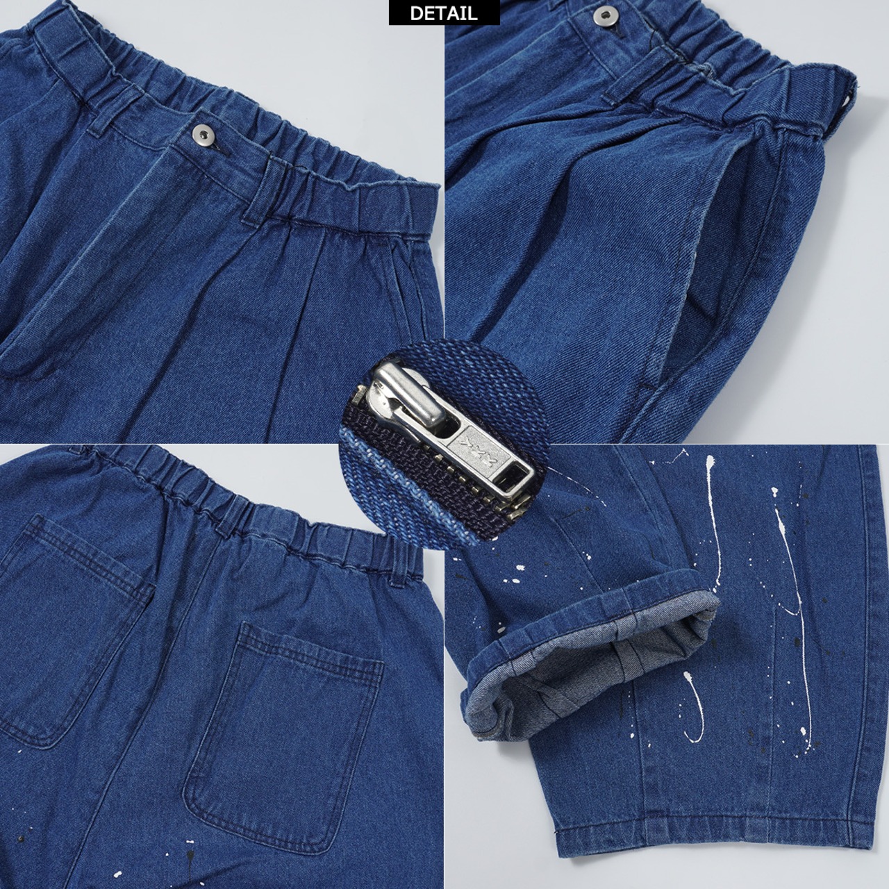 \SALE/◆ペイント ワイド バルーンパンツ◆ku-11222