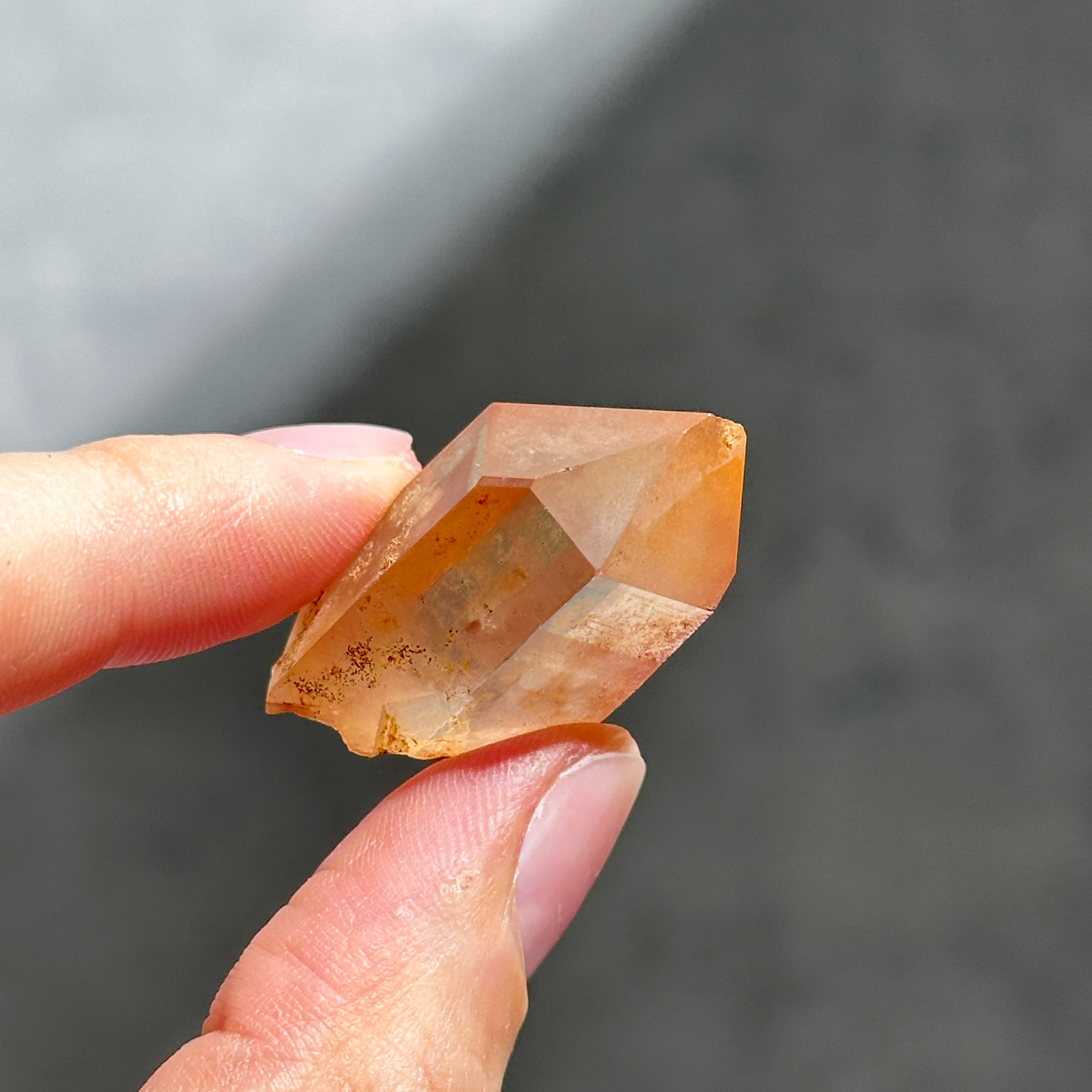 ミナスジェライス産タンジェリンクォーツ 11◇ Tangerine Quartz