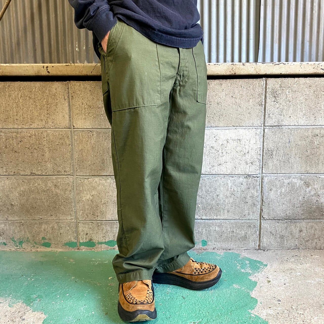 70年納品 70年代 ビンテージ U.S.ARMY 米軍実品 ミリタリー ベイカー  