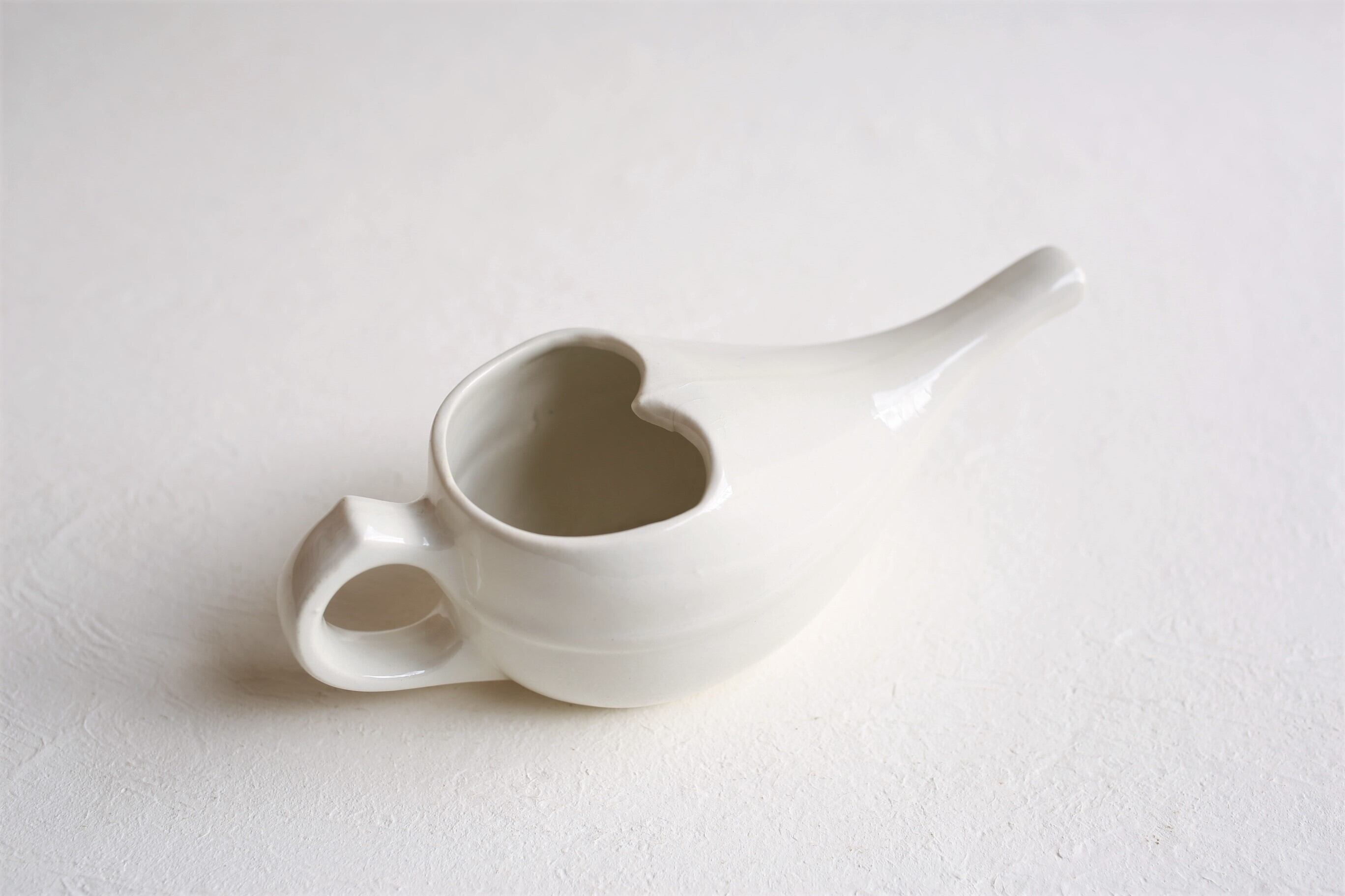 フランス アンティーク Creil et Montrereau クレイユモントロー 吸い飲み N-00720