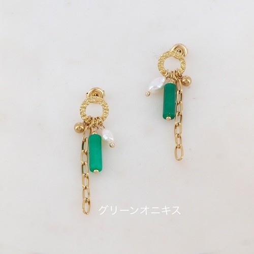 〝SALE〟【ikita paris】 天然石ピアス IKP155 〝SALE〟【ikita paris】 天然石ピアス IKP155