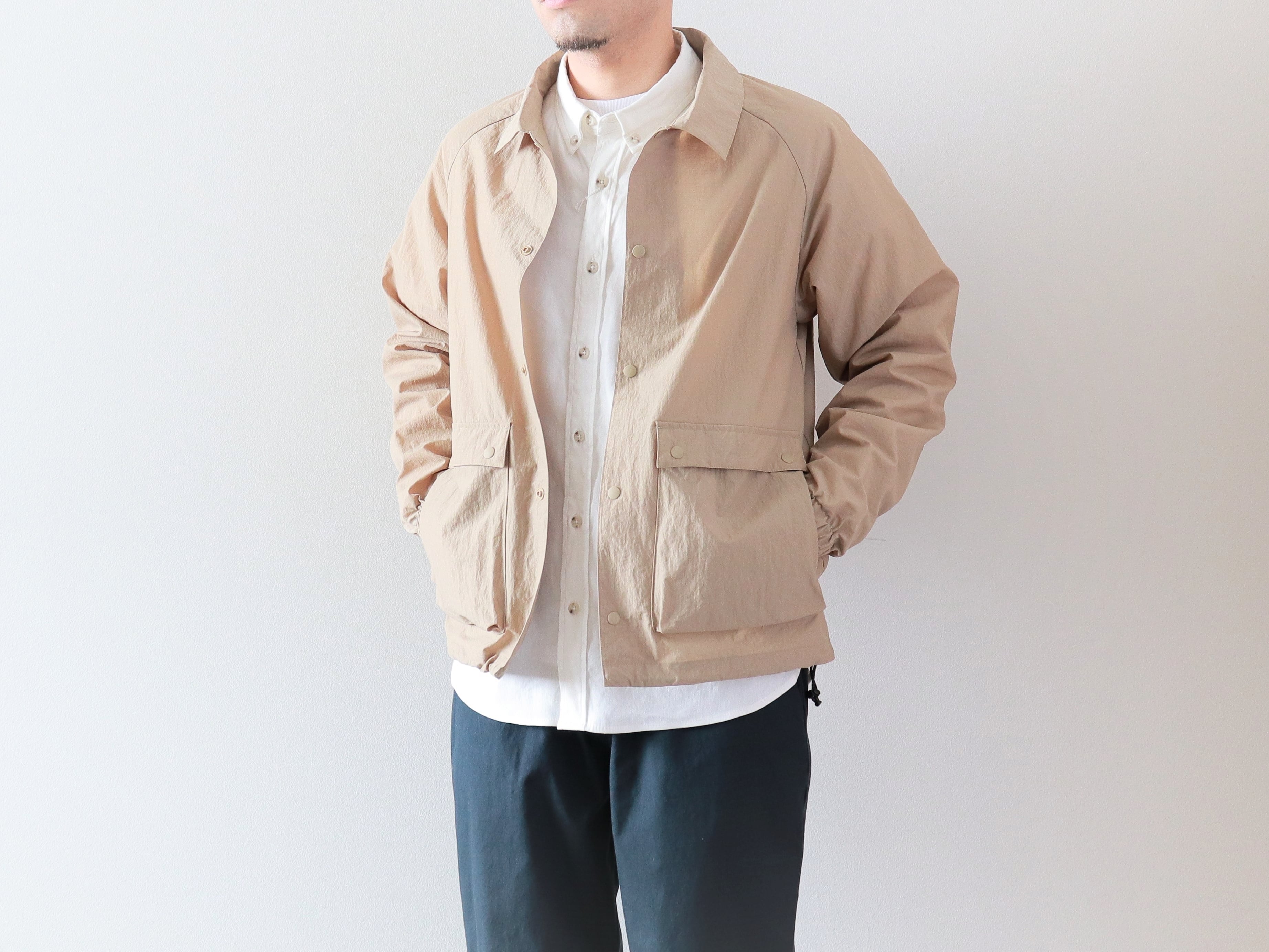 【ラスト1点】have a good day / RAI COACH JACKET - Beige