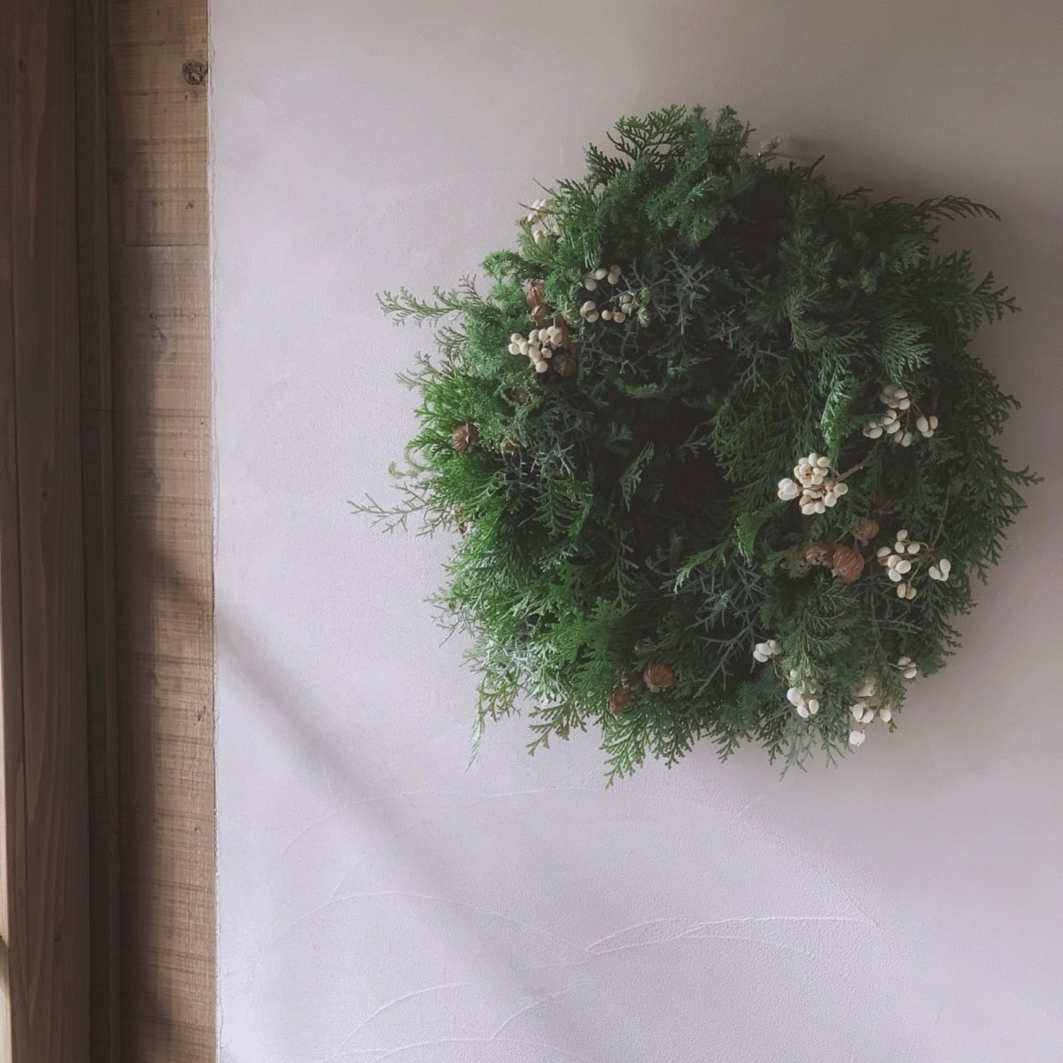 【送料込み】冬のリース