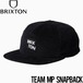 スナップバックキャップ 帽子 BRIXTON ブリクストン TEAM MP SNAPBACK CAP 11535 日本代理店正規品