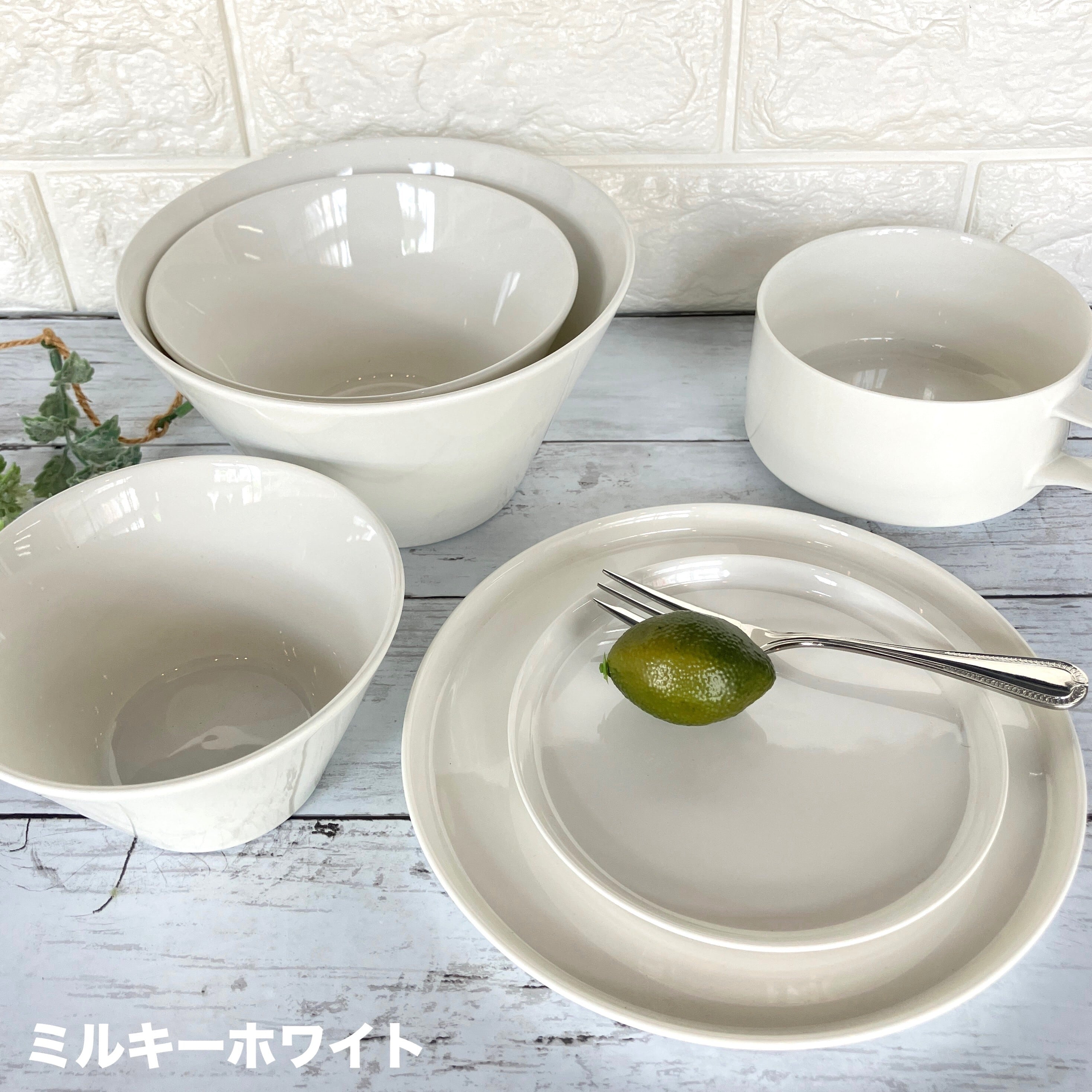 全9色】Mino_works 中皿 フラット皿 20cm皿 ワンプレート皿 カフェ風