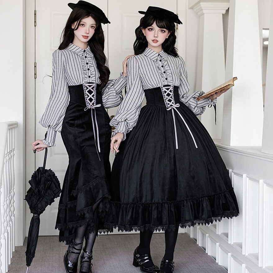 クラロリ 3点セット マーメイドライン×上品シルエット 観劇向け｜WithU