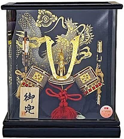 15号 越後山兜 合鉢 金沢箔 正絹【五月人形】【兜飾り】【端午の節句