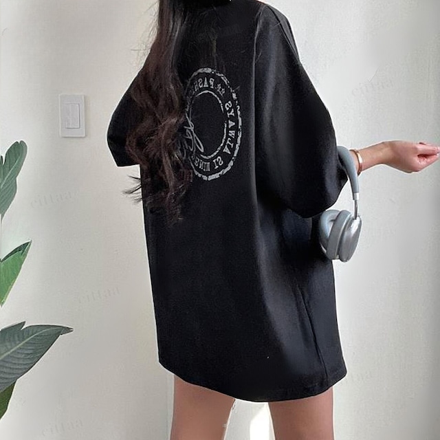 Y-3659　2024春新作♡RAWバックプリント半袖Tシャツ　ブラック　0223