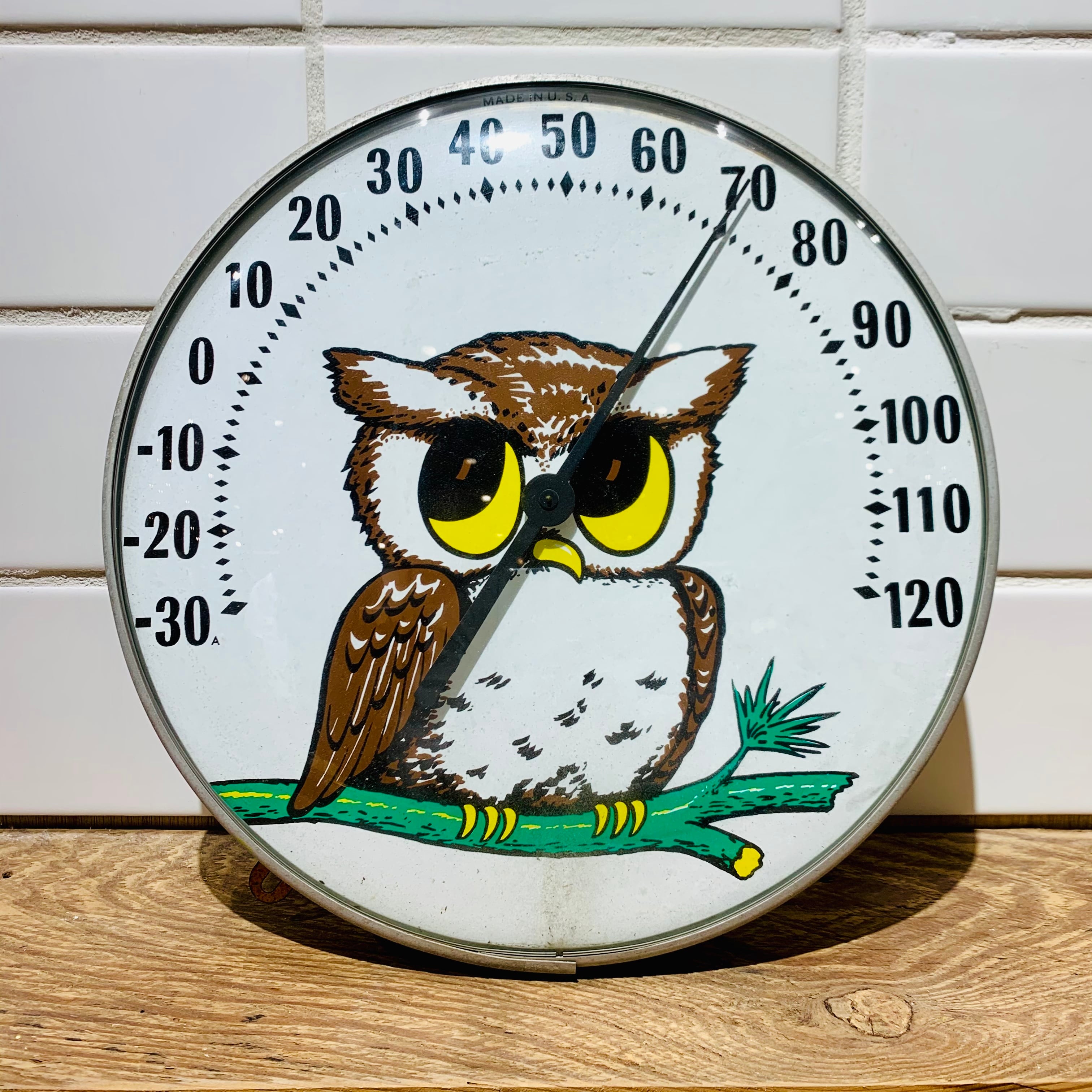 The Original Jumbo Dial “Owl” Thermometer