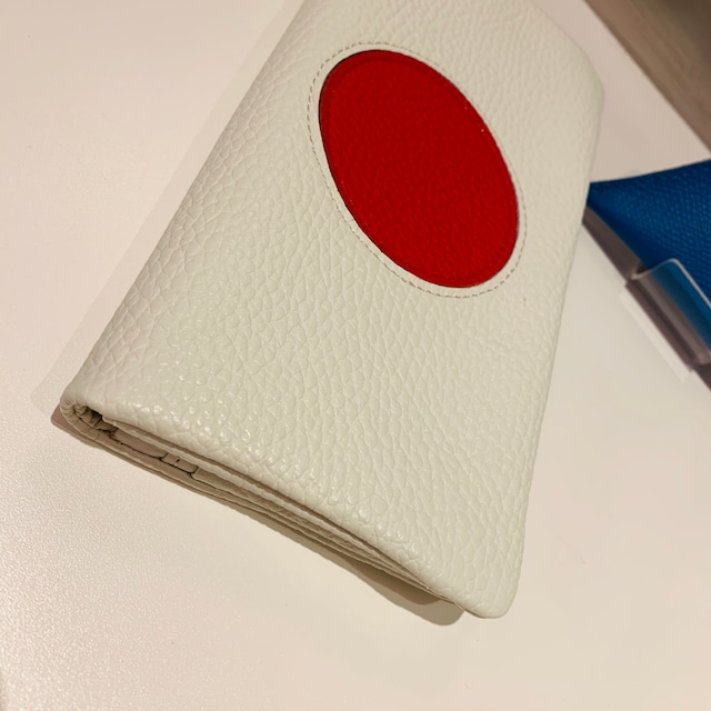 【JPN09】　日の丸縫い返し長財布