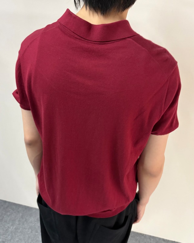 【2018's PRADA】summer knit basic polo