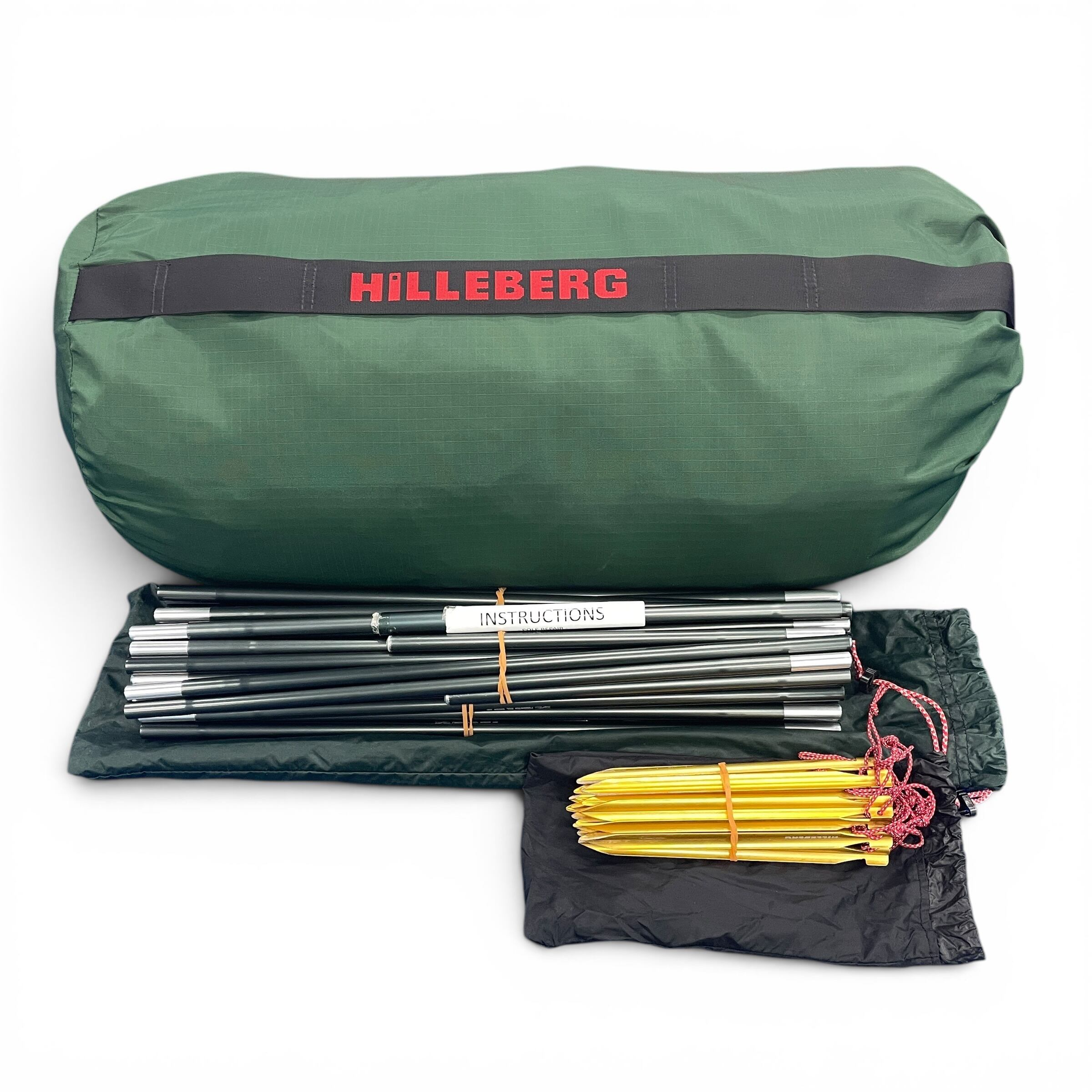 美品 ケロン4GT HILLEBERG ヒルバーグ 濃いグリーン