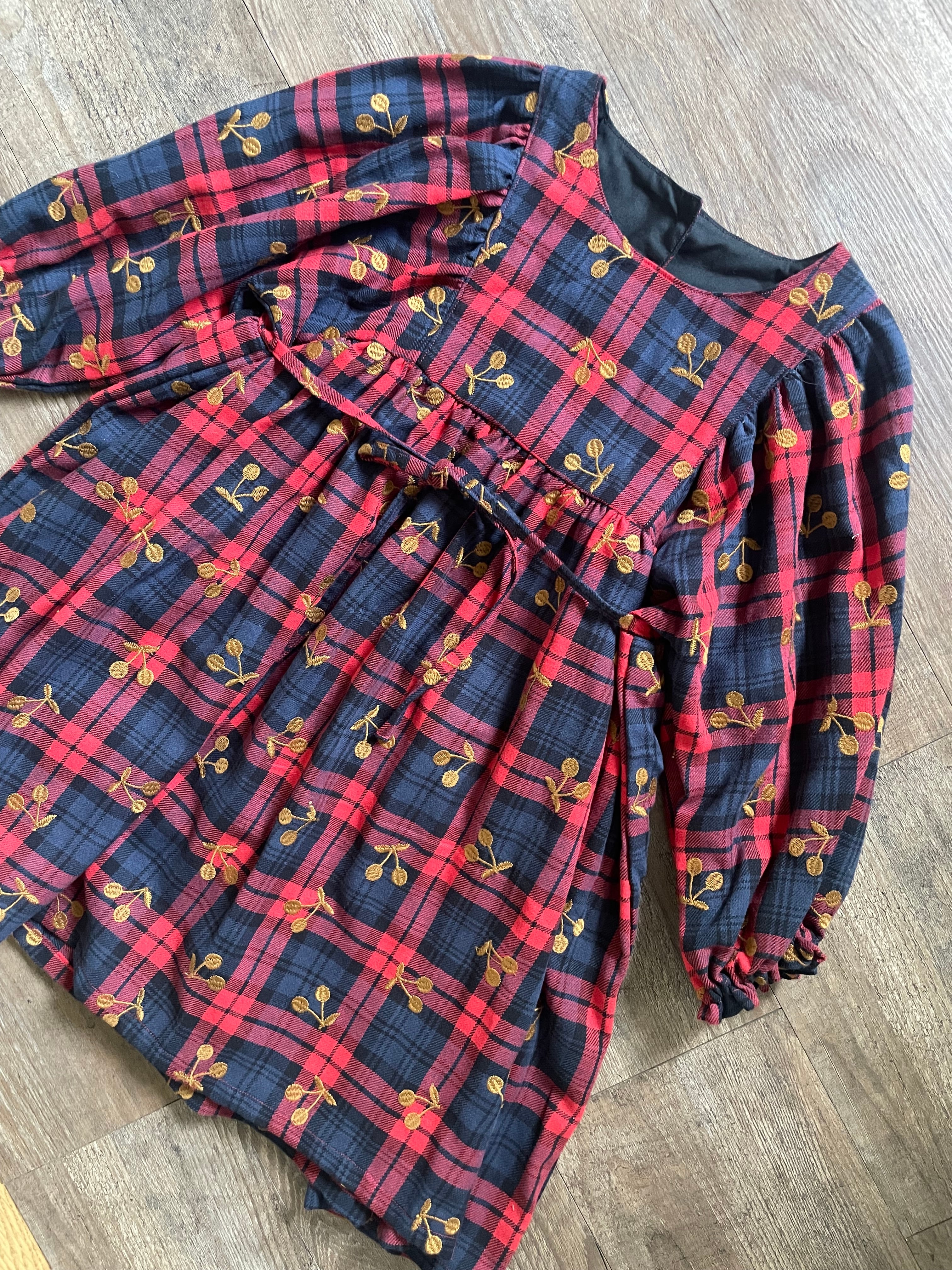 Atelier G.G アトリエジジ 19ハーフsize ボルドーの娘(ワンピース