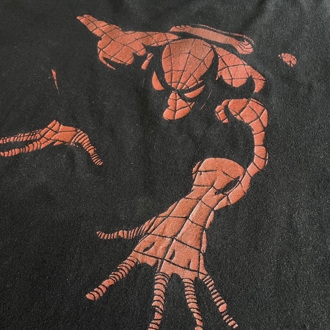 00年代 SPIDER-MAN スパイダーマン MARVEL ムービー プリントTシャツ ...