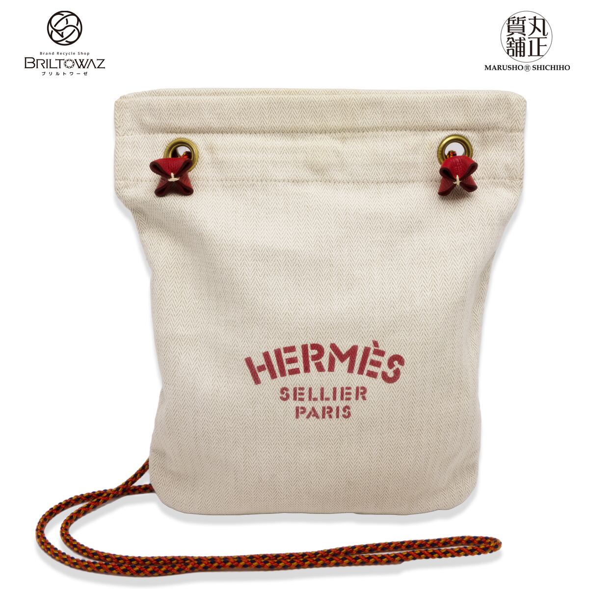 HERMES☆エルメス☆アリーヌPM☆キャンバス×レザー☆新品未使用品質問させてください