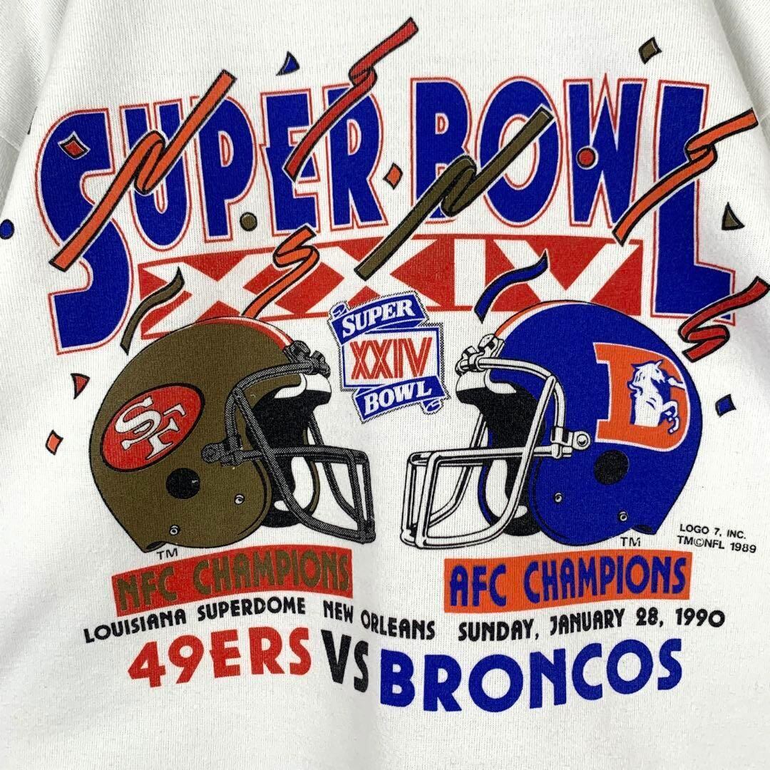 80s USA製 NFL スーパーボウル 49ERS BRONCOS スウェット | 古着屋