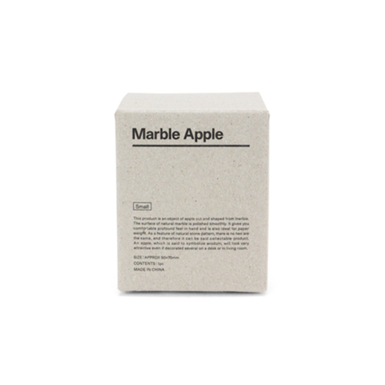 Marble Apple Size Large/ペーパーウェイト/オブジェ/インテリア/雑貨