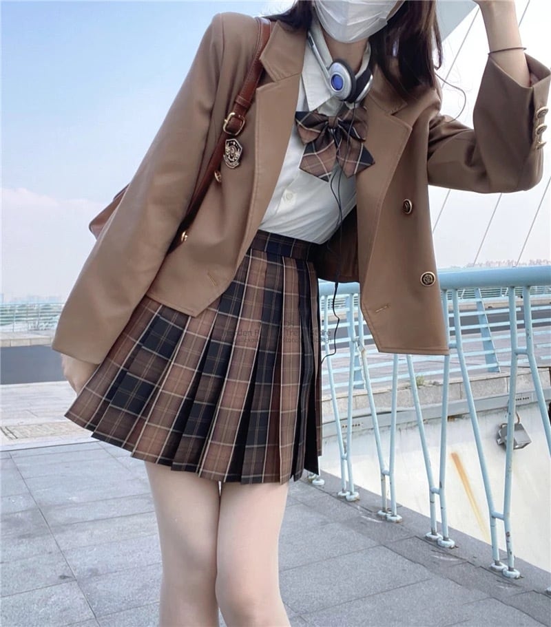 ブレザー/ブラウン | Cachuum 韓国制服セレクト