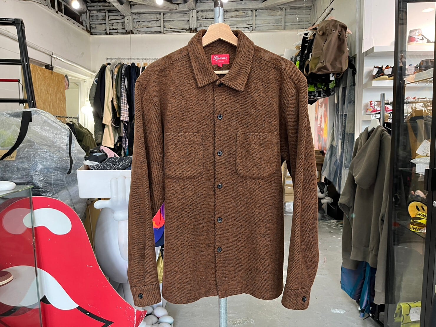 Supreme Brushed Flannel Twill Shirt