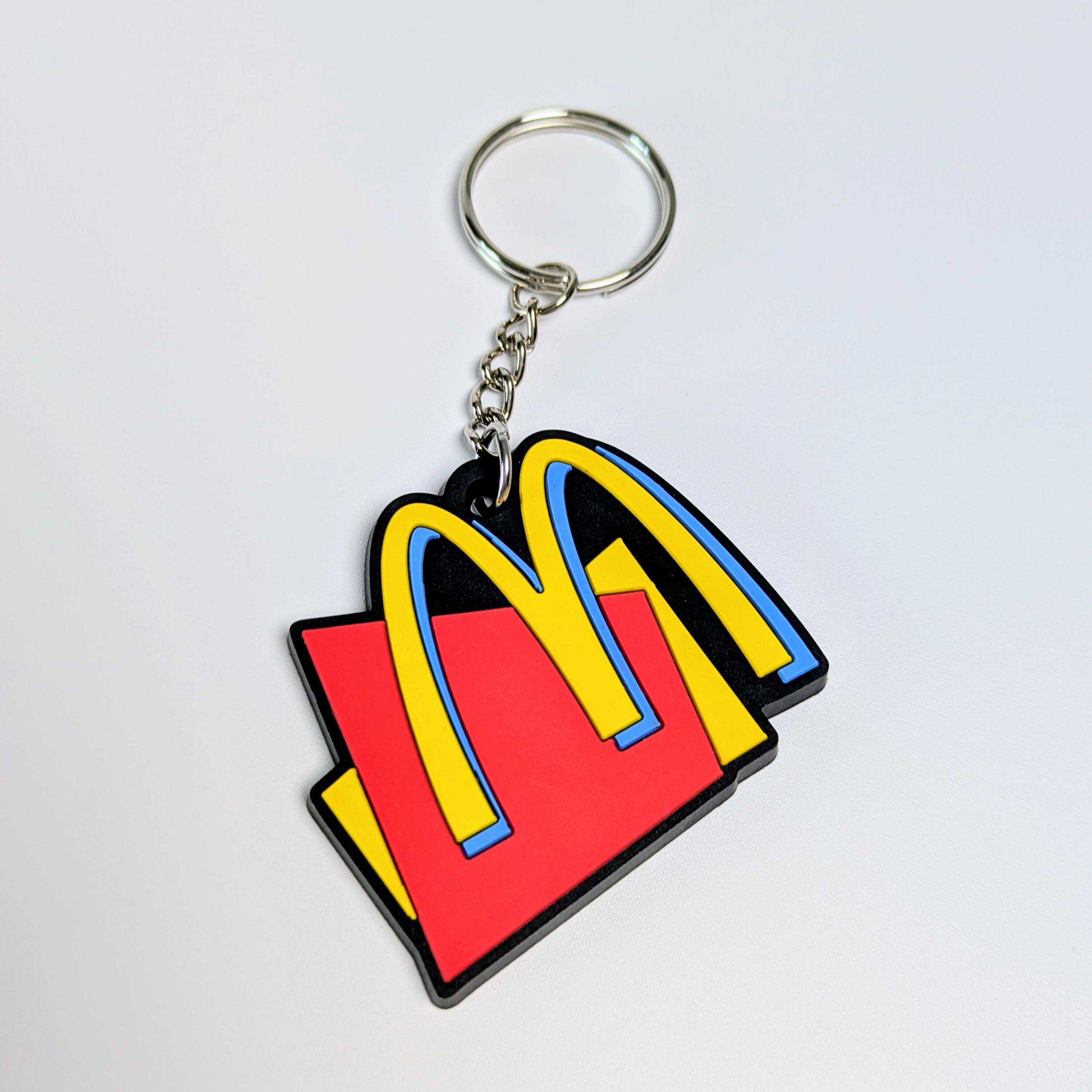 ☆送料無料！ ★ラバーキーホルダー★ 【 McDonald ( マクドナルド )】 〚アメリカン雑貨 アメトイ〛