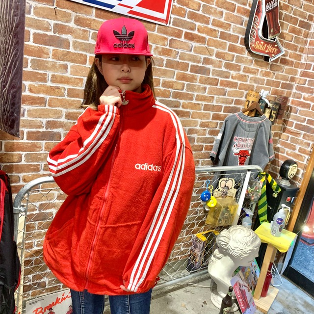 80s】adidas アディダス オリジナルス vintage トレフォイル ジャージ 