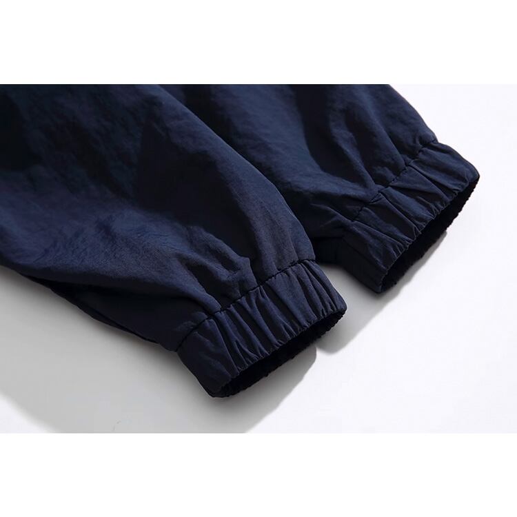 ★RETRO COLOR CONTRAST STAND COLLAR JACKET　　　A0802