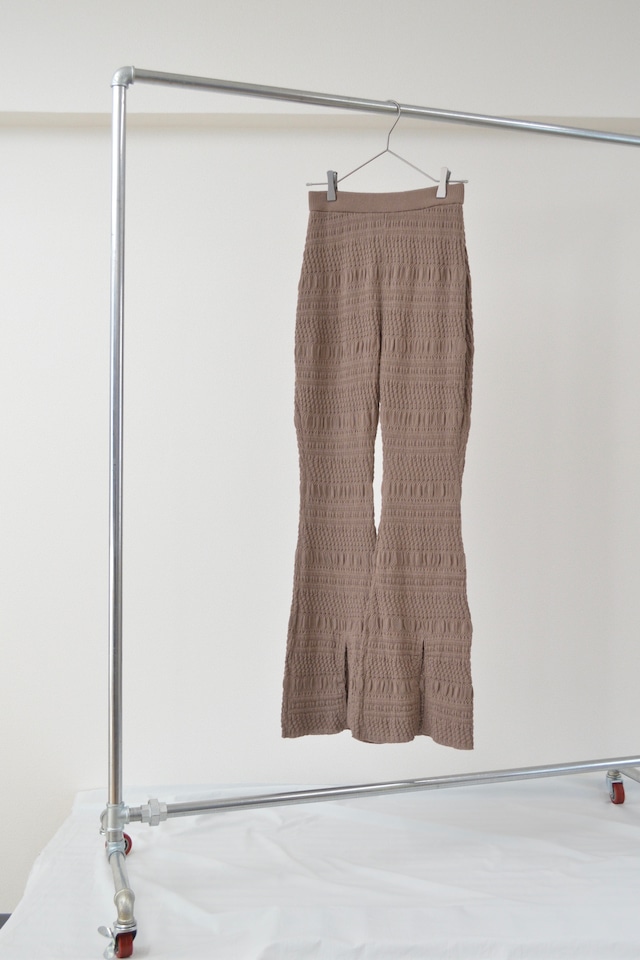 501-NT-007・Wave pull-up one piece / C/♯brown