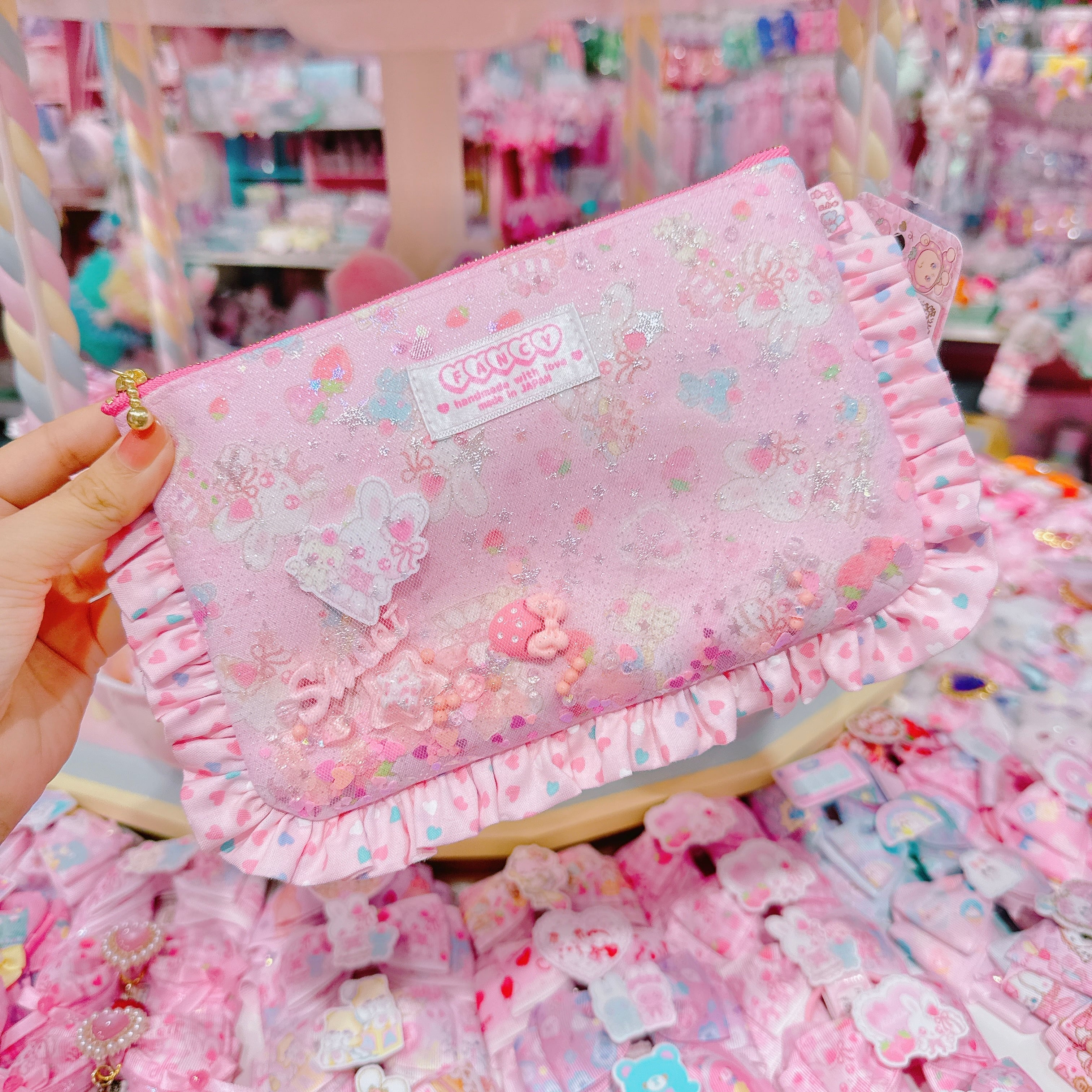 【N9】17-19シャカシャカフリルBIGポーチ