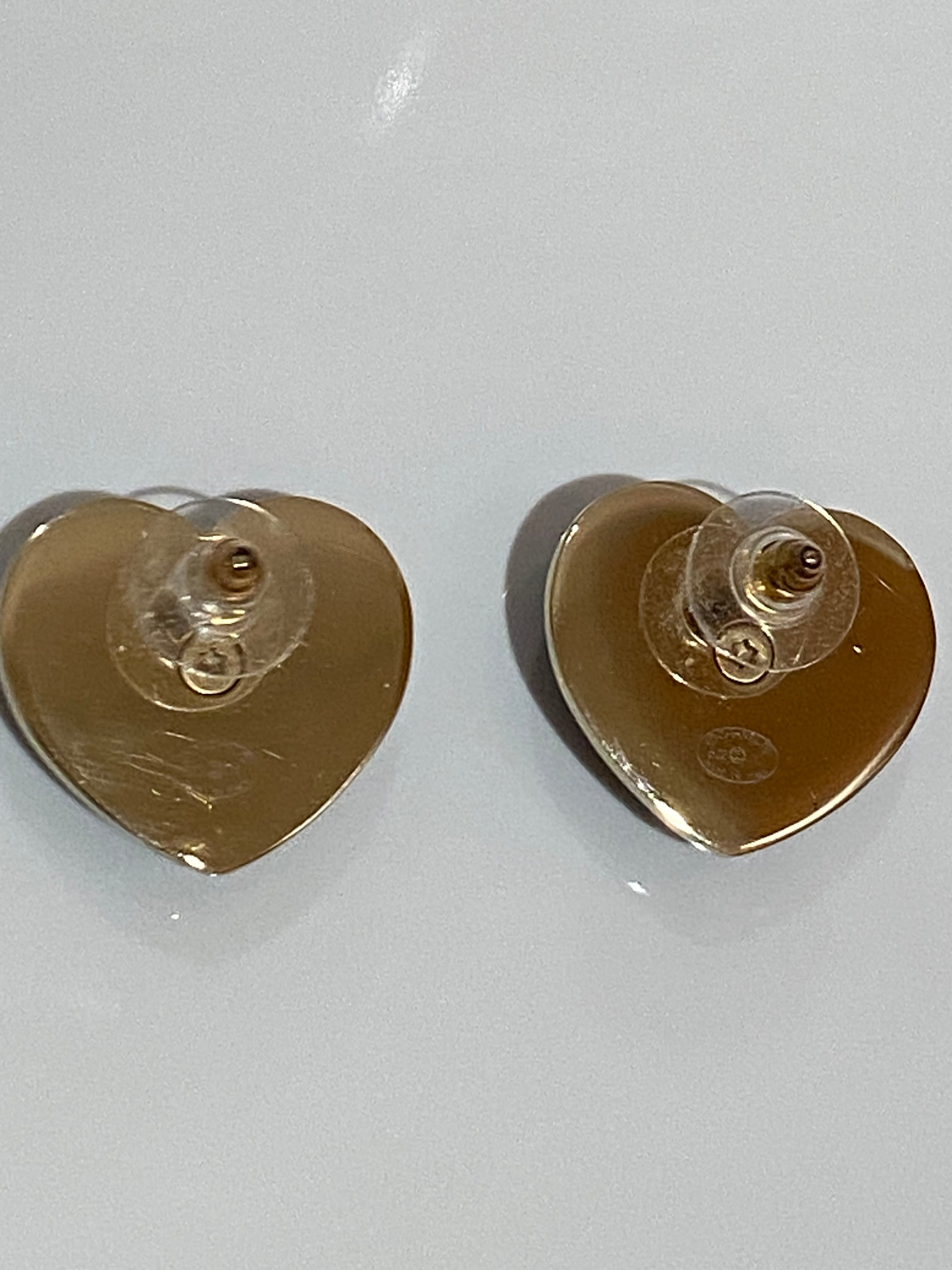 CHANEL ピアス ハート レザー ココマーク 22年モデル | Shelly Vintage