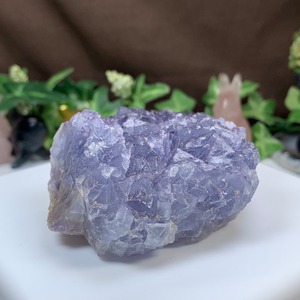 22.幻想的な色合い☆ヤオガンシャン産・パープル強めブルーフローライト原石