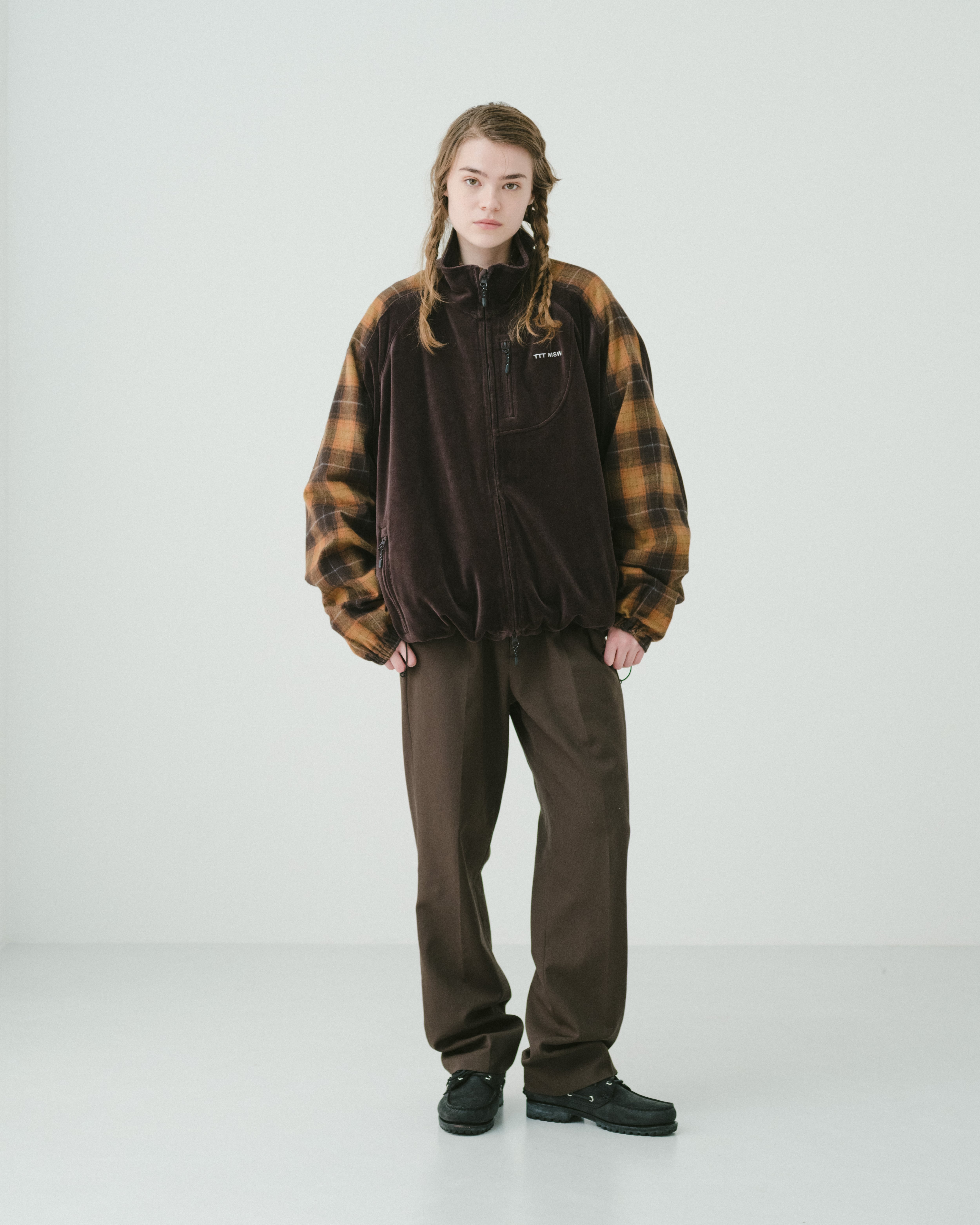 Velours track jacket（BROWN） | TTTMSW