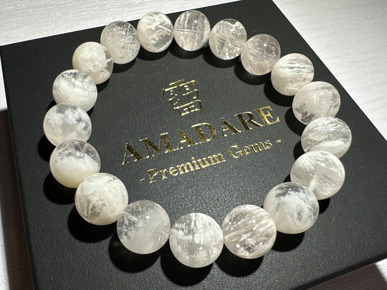 スノーフラワーガーデンクォーツブレスレット