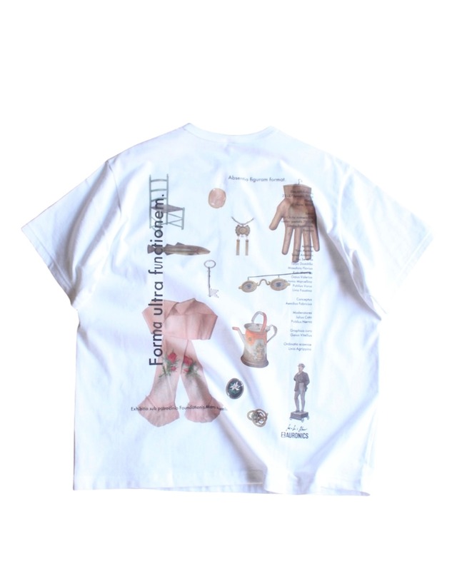 KHOKI 【Printed T-shirt】WHITE