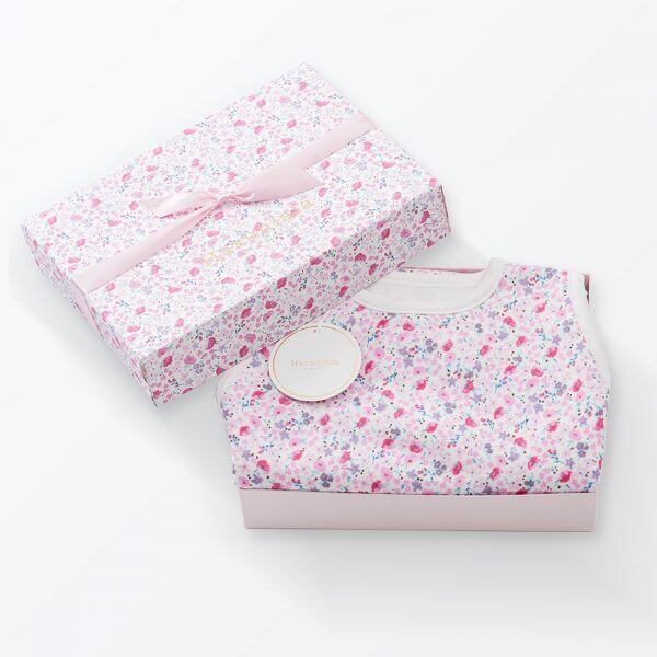 Haruulala　[Baby ]オーガニックコットンスリーパー　妖精と花たち　（ギフトBOX付き）