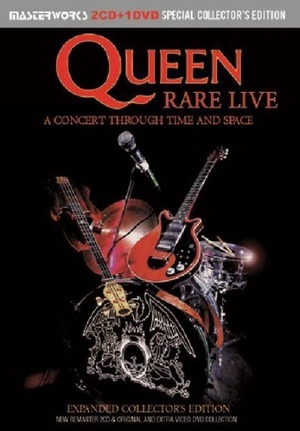 NEW  QUEEN     RARE LIVE =EXPANDED COLLECTOR'S EDITION=  2CDR+1DVDR Free Shipping