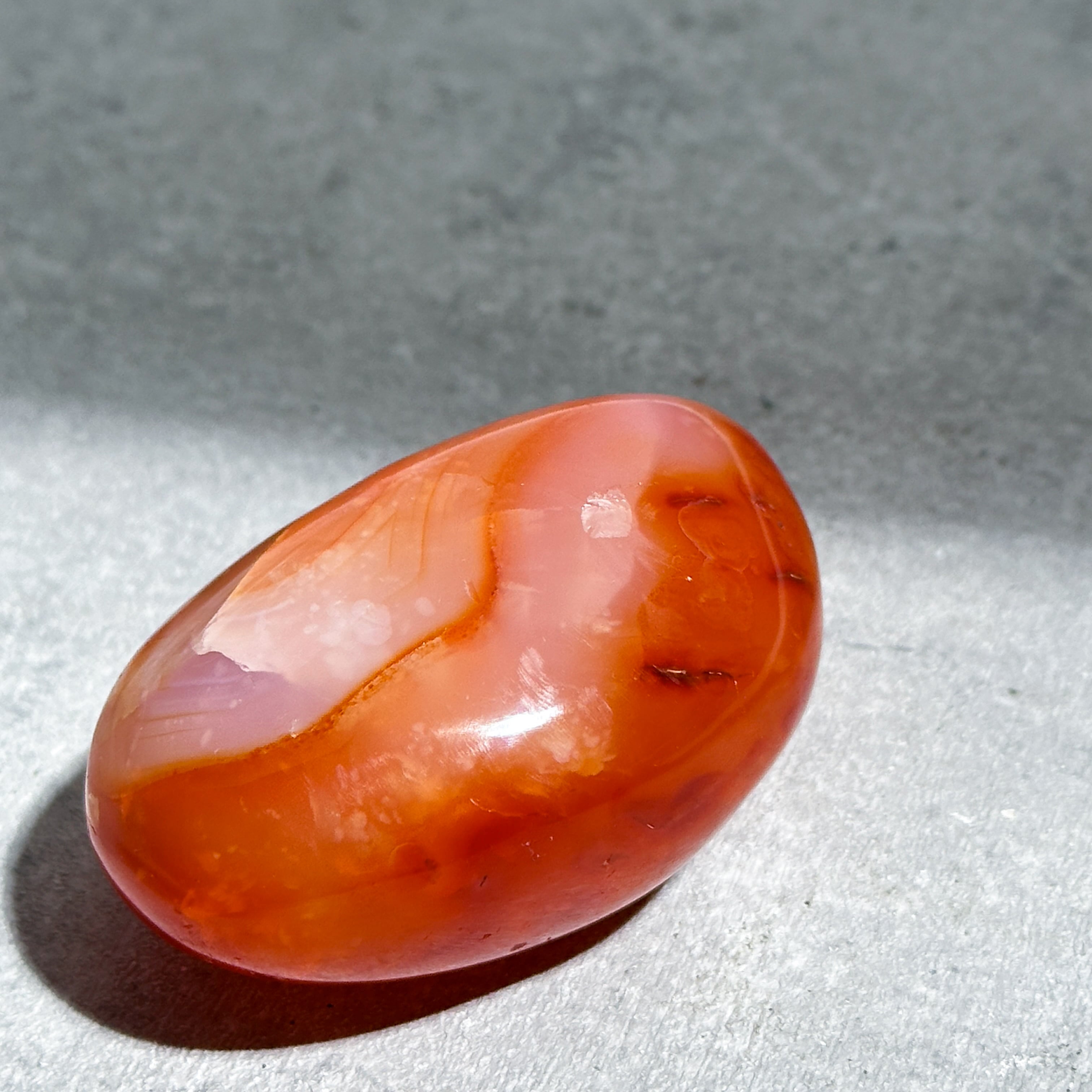 カーネリアン パーム 04♢ Carnelian ♢天然石・鉱物・パワーストーン