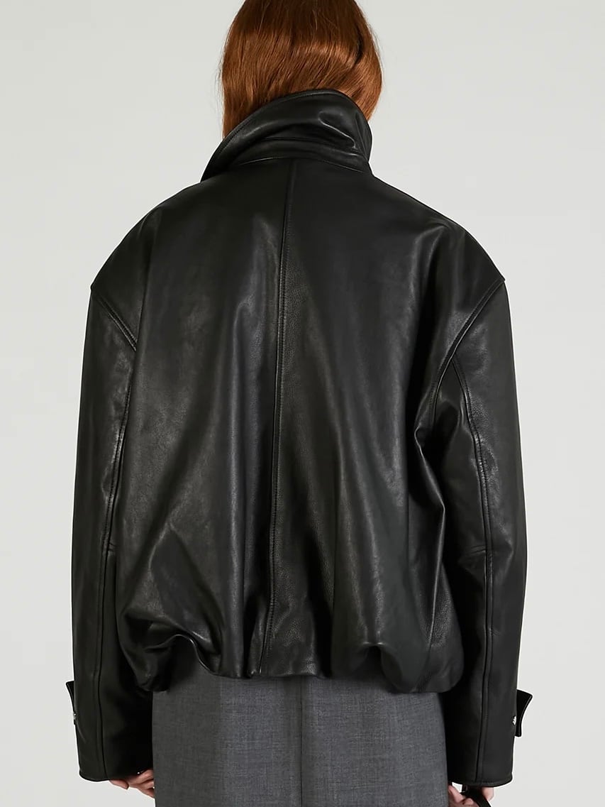 25AW】PRANK PROJECT プランクプロジェクト / SHEEP Leather High Neck