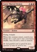 MTG《呪い傷の悪魔/Curse-Marred Demon(FRA)》英語 Foil