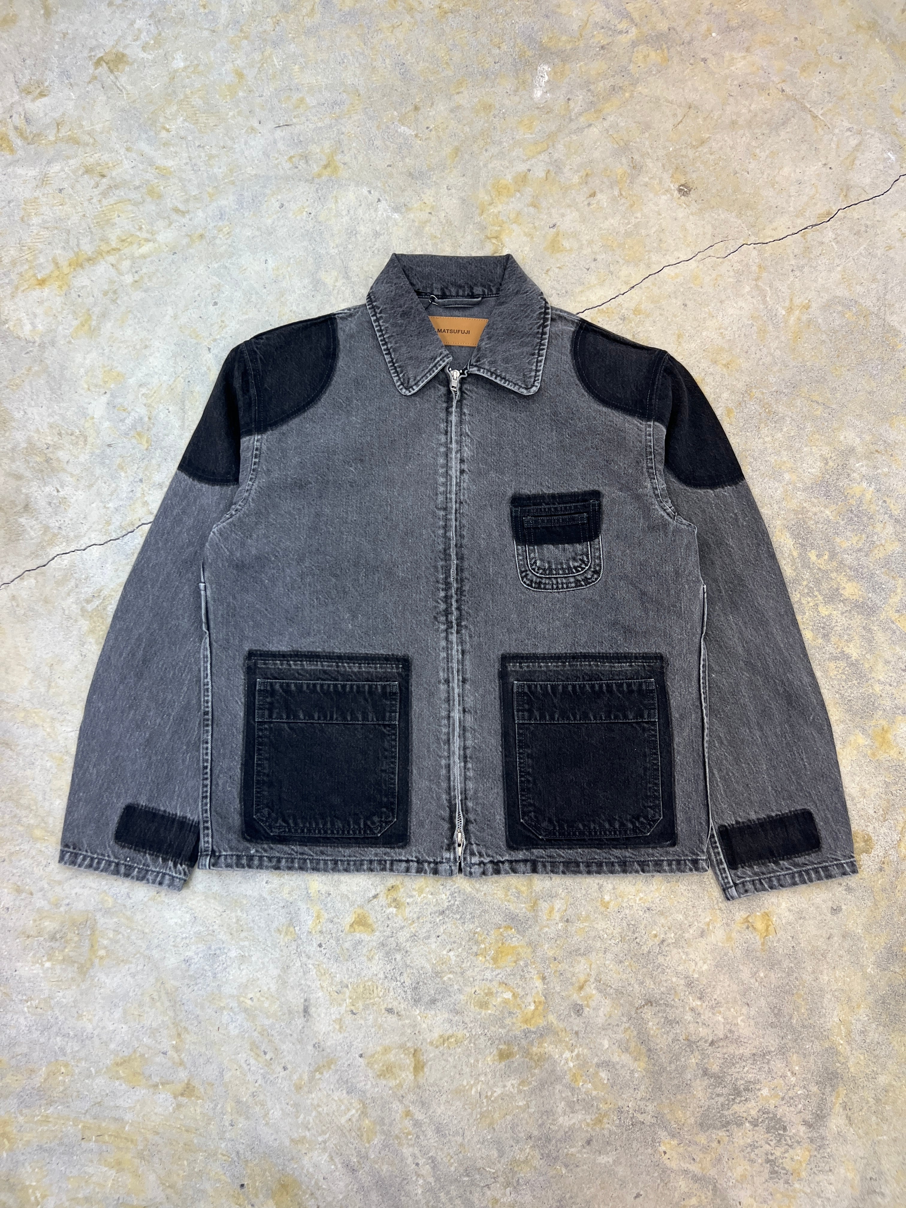 MATSUFUJI | Denim Work Jacket | BLACK | HOWDAY