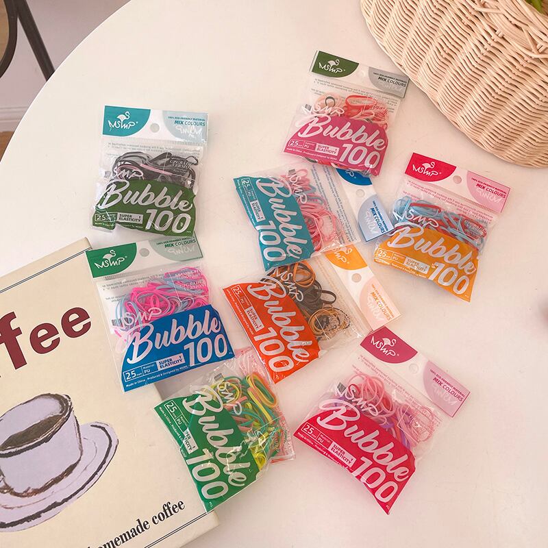 カラーベーシックストレッチアクセサリー エラスティック 伸縮 ブラック・アイド・ピーズ36118279933