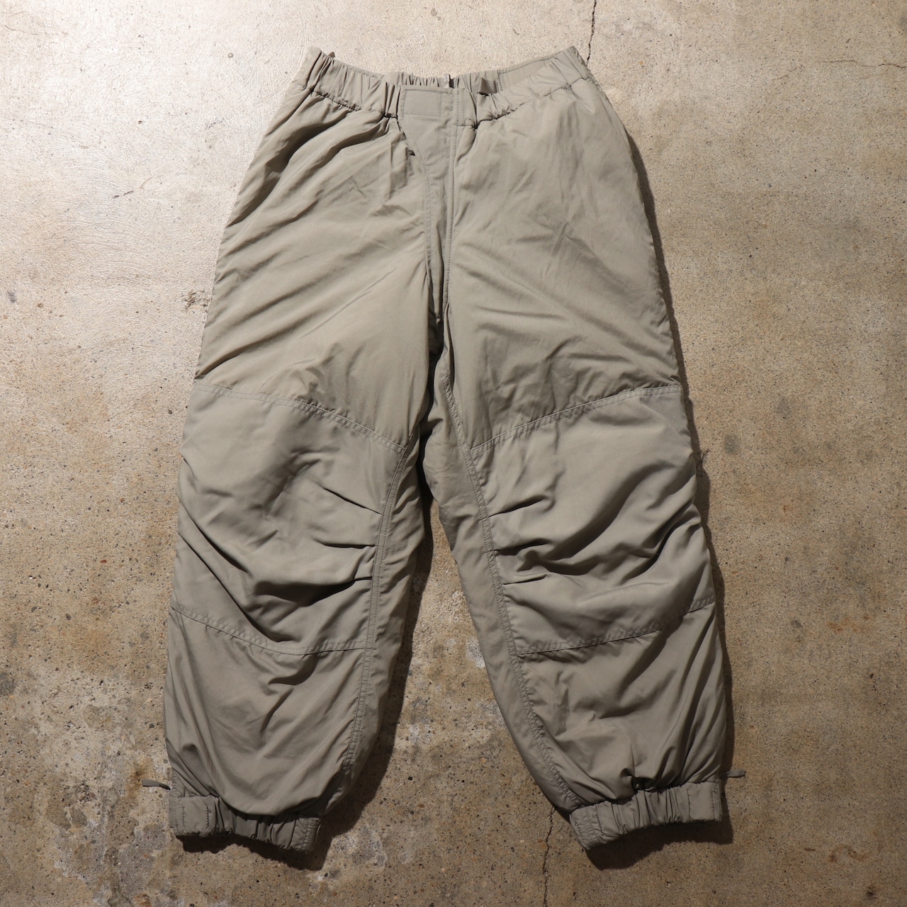 極美品 S-S 07年 ワイルドシングス ECWCS Level7 プリマロフト パンツ アーバングレー wildthings primaloft