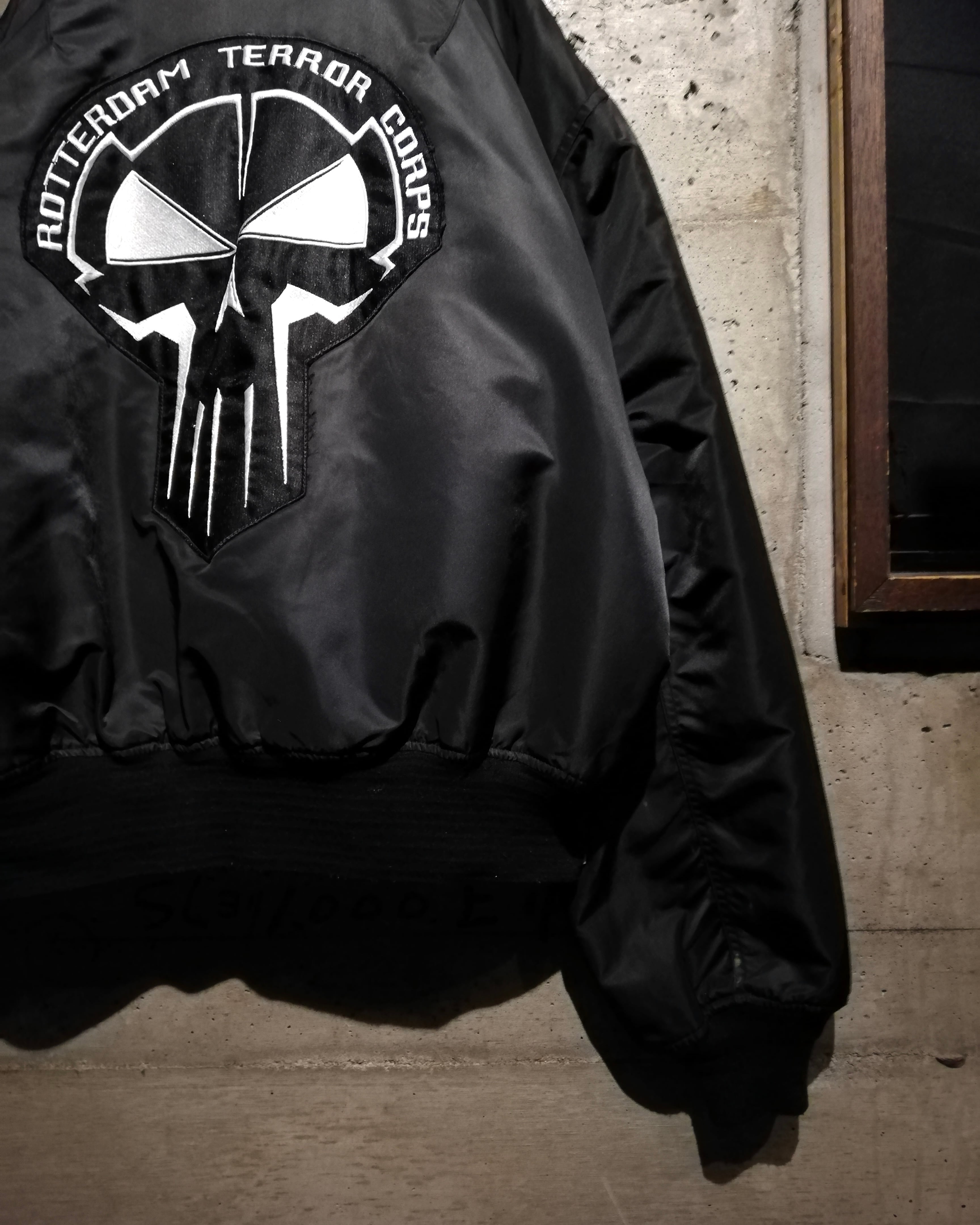 Caka】“Rotterdam Terror Corps”Skull Patch Design Vintage